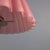 Modernist Pink Pleated Murano Glass Table Lamp, 1970s For Sale - Image 10 of 16