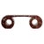 Rosso Lepanto Marble Stone Eye Bench by Esther Knopfler For Sale - Image 17 of 17
