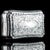 Ceramic Antique Silver Table Snuff Box by Edward Smith, 1854 For Sale - Image 7 of 18
