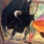 Gold 20th Century Spanish School Oil on Canvas Framed Signed Titled Matador For Sale - Image 8 of 12