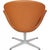 Swan Chair in Whisky Leather by Arne Jacobsen, 2000s For Sale - Image 10 of 18