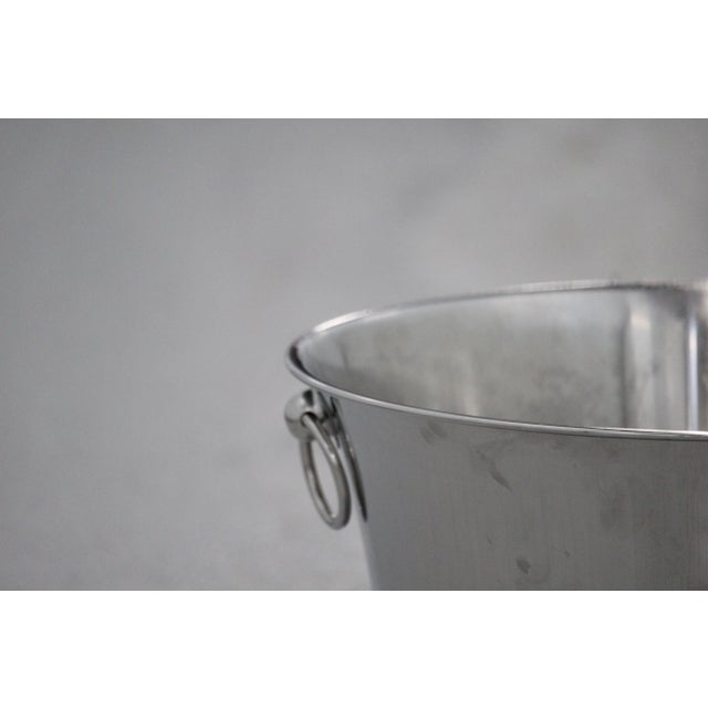 Large Vintage Metal Wine Bucket, 2000s For Sale - Image 12 of 13