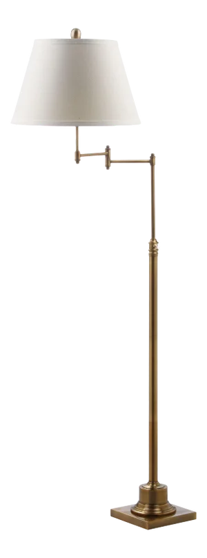Ingram 68.5" Adjustable Swing Floor Lamp - Gold