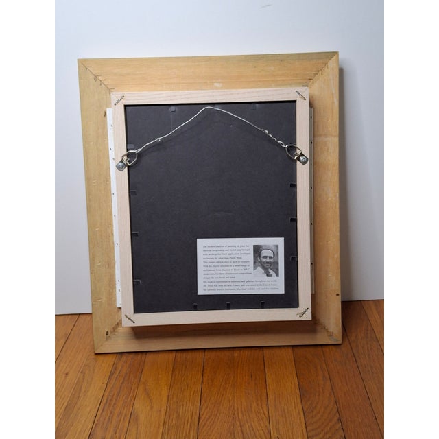 Jean-Pierre Weill Chuppah 3d Glass Art Signed Limited Edition Vitreograph Framed Coa For Sale - Image 10 of 13
