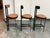Michael Oren Design Porter Place Style Swivel Counter Stools, Set of Three For Sale In San Francisco - Image 6 of 12