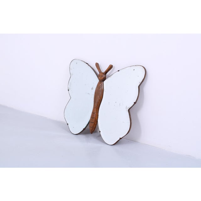 Art Deco Butterfly Mirror, 1930s For Sale - Image 16 of 17