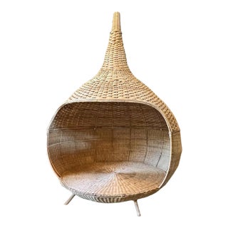 Vintage Rattan Nest Daybed For Sale