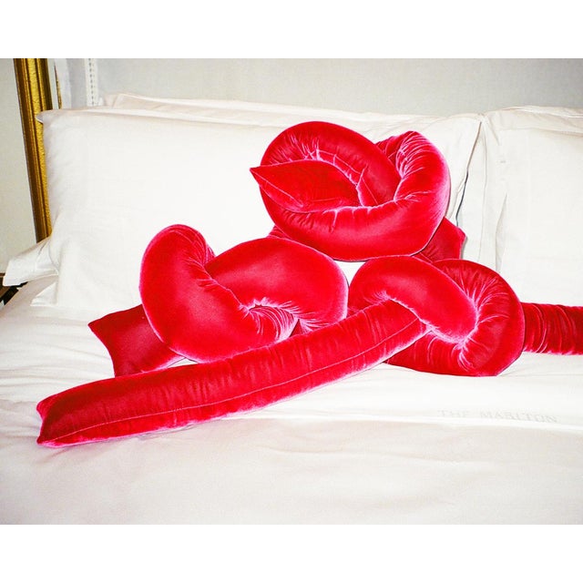 Contemporary French Kiss Knot Pillow In Hot Pink Velvet Classic Size By Jiu Jie New York Chairish Alibaba.com owns large scale of french hot kiss images in high definition, along with many other relevant product images hot kiss,french kiss,kiss french. contemporary french kiss knot pillow in hot pink velvet classic size by jiu jie new york