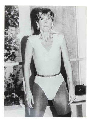 Jane Fonda, Fitness Portrait, 1980s, Gelatin Silver Press
