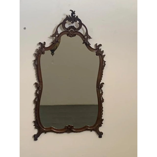 Baroque Style Mirror, 1950s For Sale - Image 10 of 10