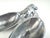 Nautical Vintage Aluminum Lobster Serving Dish Double Bowl Coastal Entertaining Piece For Sale - Image 3 of 9