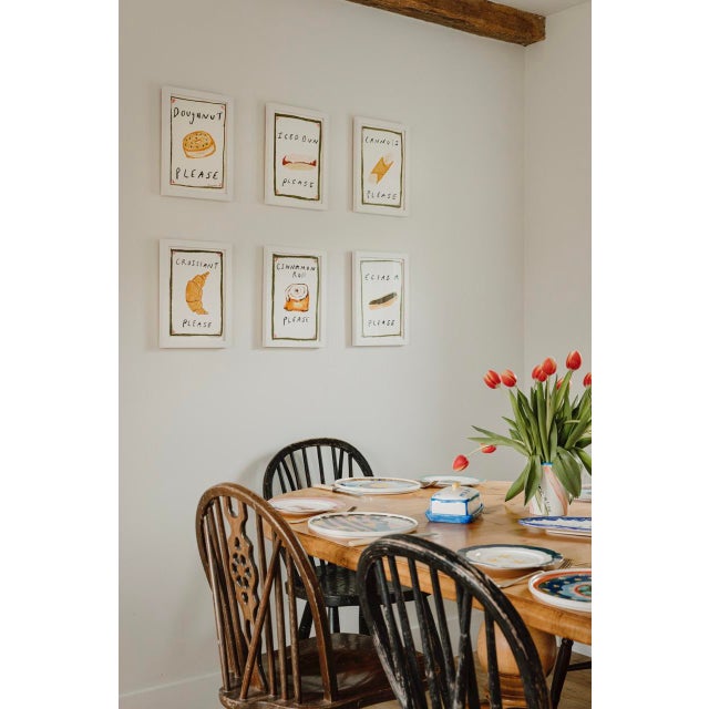 Tatiana Alida Pastry Please - Set of 6 A4 Prints by Tatiana Alida For Sale - Image 4 of 9