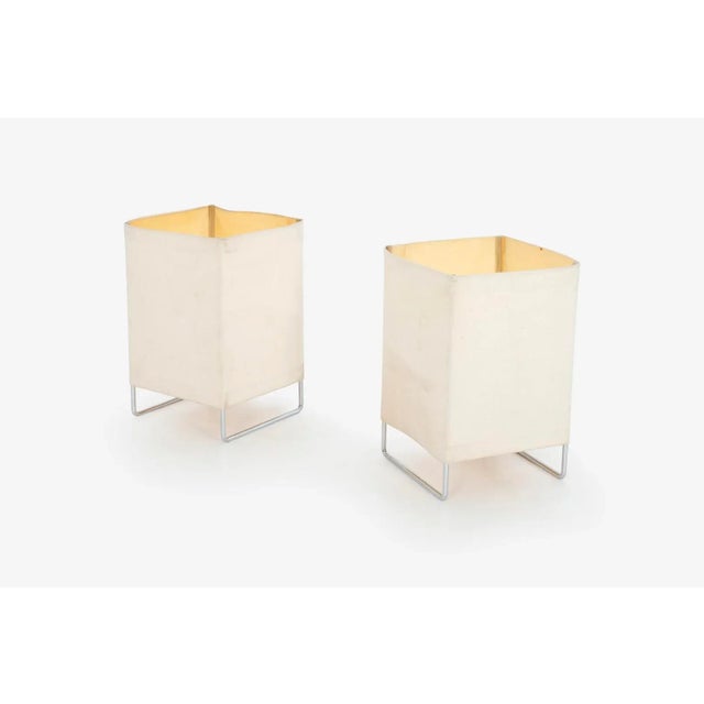 1950s Gregory Van Pelt for Wireworks Box Kite Lamps - a Pair For Sale In Chicago - Image 6 of 9