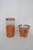 Culver Mid Century Gold Pineapple and Orange Water Whiskey Tumbler Glasses 4601b For Sale - Image 17 of 18