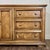 Brown Vintage Parquet Herringbone Farmhouse-Style Dresser For Sale - Image 8 of 9