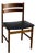 Vintage Danish Teak Dining Chair Mid Century Scandinavian Modern Side Chair For Sale