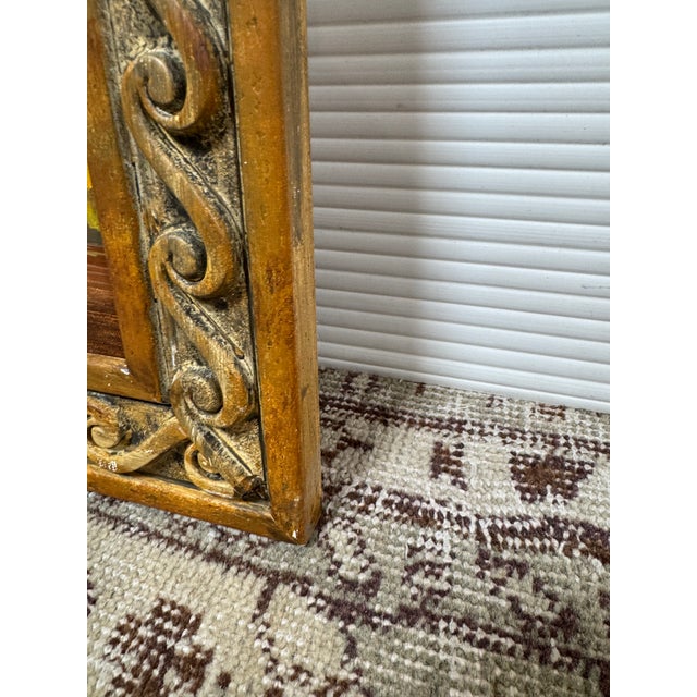 Original Acrylic Painting of Marigold Cupboard, Signed Circa 1990's For Sale - Image 10 of 12