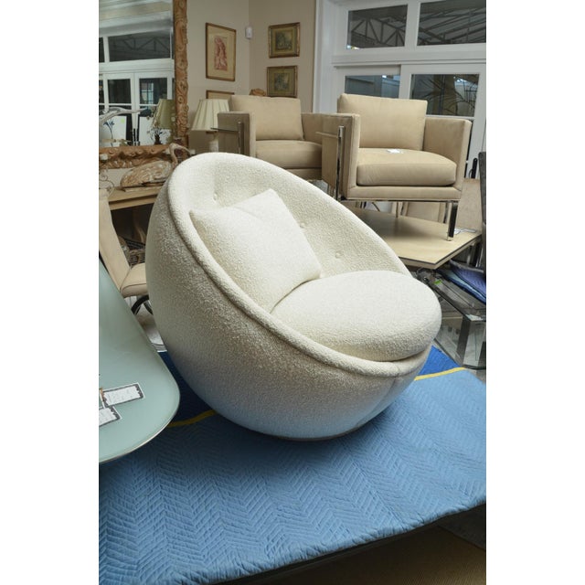 1960s The 'Good" Egg Chair by Milo Baughman Chairish