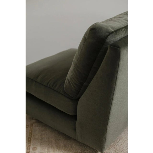 1970s Pair of 1970s Slipper Chairs by Burov Paris For Sale - Image 5 of 5