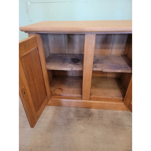 Antique Pine Cupboard From Devon England - Circa 1870 For Sale - Image 11 of 12