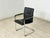Cantilever chair, ideal as a conference, office, or visitor chair. The successful combination of elegant black genuine...