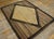 1930s Ivory Rhombus Antique American Hooked Rug 4'5" X 5'8" Handknotted Wool Carpet For Sale - Image 4 of 6