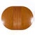 Edward Wormley for Dunbar Mid Century Mahogany Expanding Dining Table With 1 Leaf For Sale - Image 10 of 11