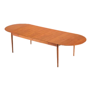 Danish Modern Model 227 Teak Extension Dining Table with Removable Dropleaves by Arne Vodder for Sibast, circa 1960s