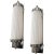 Metal Vintage Art Deco Skyscraper Wall Sconces Fixture in Nickel Brass & Milk Glass - a Pair For Sale - Image 7 of 7