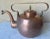 Metal Antique Copper Kettle With Unique Handle For Sale - Image 7 of 12