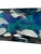 Glass VTG Murano Rectangle Blue Vase 10” Art Glass Donut Hole Dual-Chamber Retro For Sale - Image 7 of 7