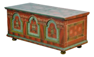 German Folk-Art Bridal Chest, 1829