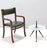 1980s Tripod Beech and Glass Side Table by Cesare Lacca, 1980s For Sale - Image 5 of 13
