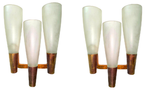 Wall Lamps by P. Chiesa for Fontana Arte, Set of 2