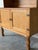Oak Cabinet With Lower Doors and Shelves Vintage Mid-Century Modern 1960s For Sale - Image 9 of 10