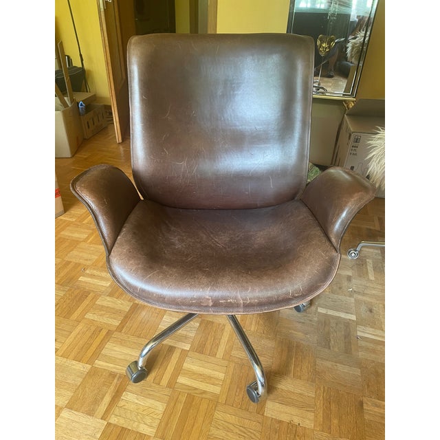 Swivel Chair by Ernst Lüthy for Atelier-L, 1970s For Sale - Image 3 of 18