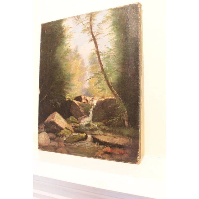 Impressionist Hugh Bolton Jones Forest Oil Painting For Sale - Image 3 of 5