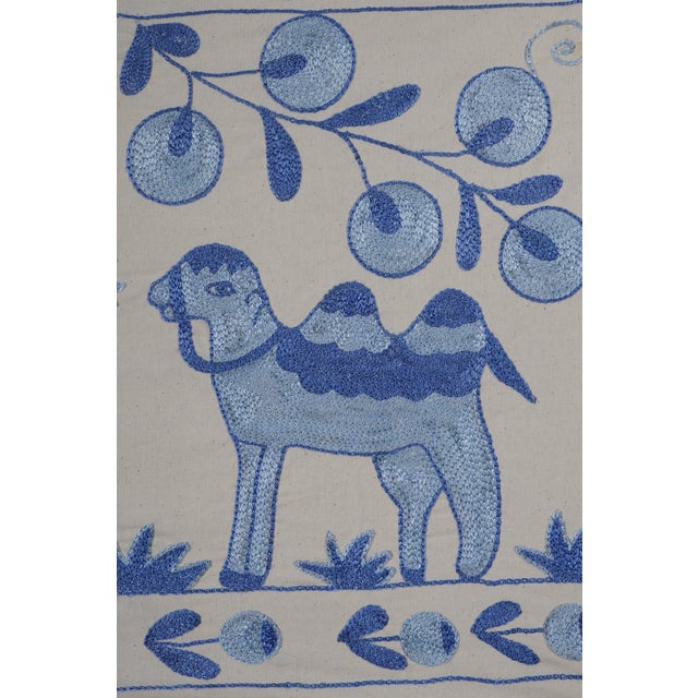 Textile Suzani Camel Decor - Tapestry For Sale - Image 7 of 10