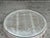 Vintage Whitewashed Rattan Petite Center Table With Thick Glass Top For Sale - Image 10 of 10