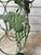 Metal 1980s Vintage Green Metal Grapevine Scroll 10-Bottle Large Wine Holder Rack For Sale - Image 7 of 8