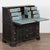 Late 18th century Danish secretary, crafted in oak with small interior drawers made of pine. A newer professionally...