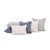 Indoor/Outdoor Pillow 24 x 24 Syros Fog For Sale - Image 9 of 11
