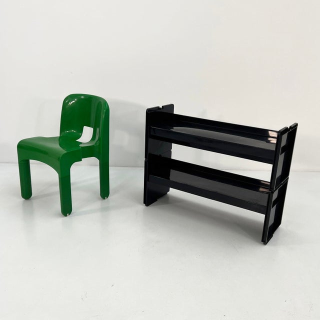 Black Modular Jeep Bookcase by De Pas, D'Urbino and Lomazzi for BBB, 1970s, Set of 2 For Sale - Image 5 of 9