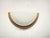 Wood Ash Wall Lamp with Glossy White Glass, 1980s For Sale - Image 7 of 7