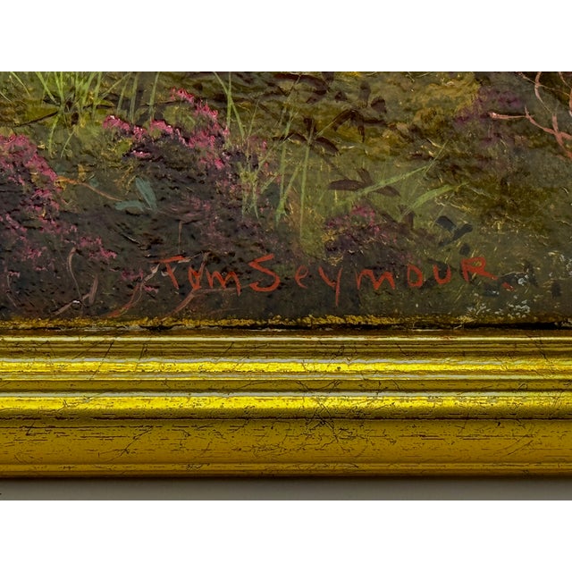 Victorian Oil Painting Morning Mist at Ben Lawers ⛰️ Highland Cattle Beside Loch Tay C1880 Framed For Sale - Image 11 of 18