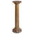19th Century French Rouge + Ochre Marble Pedestal For Sale