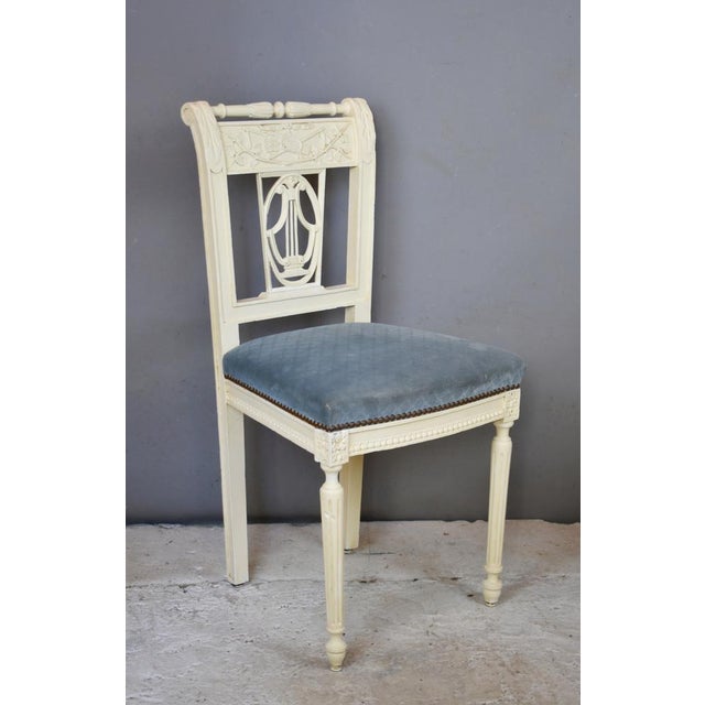 Set of Antique French Bench and Chairs For Sale - Image 3 of 17