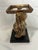 Gold Laughing Buddha With Glass Vessel For Sale - Image 8 of 9