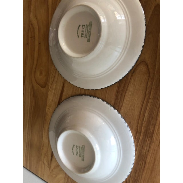 Vintage Large Italian Lemon Motif Ceramic Bowls- 2 For Sale - Image 4 of 6