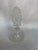 1930's Beautiful Etched crystal perfume bottle